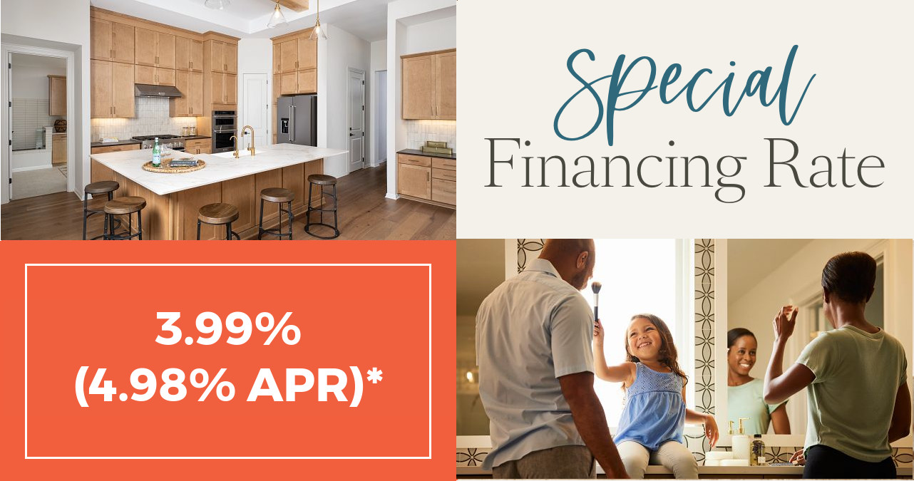 Special Financing Rate - 3.99%