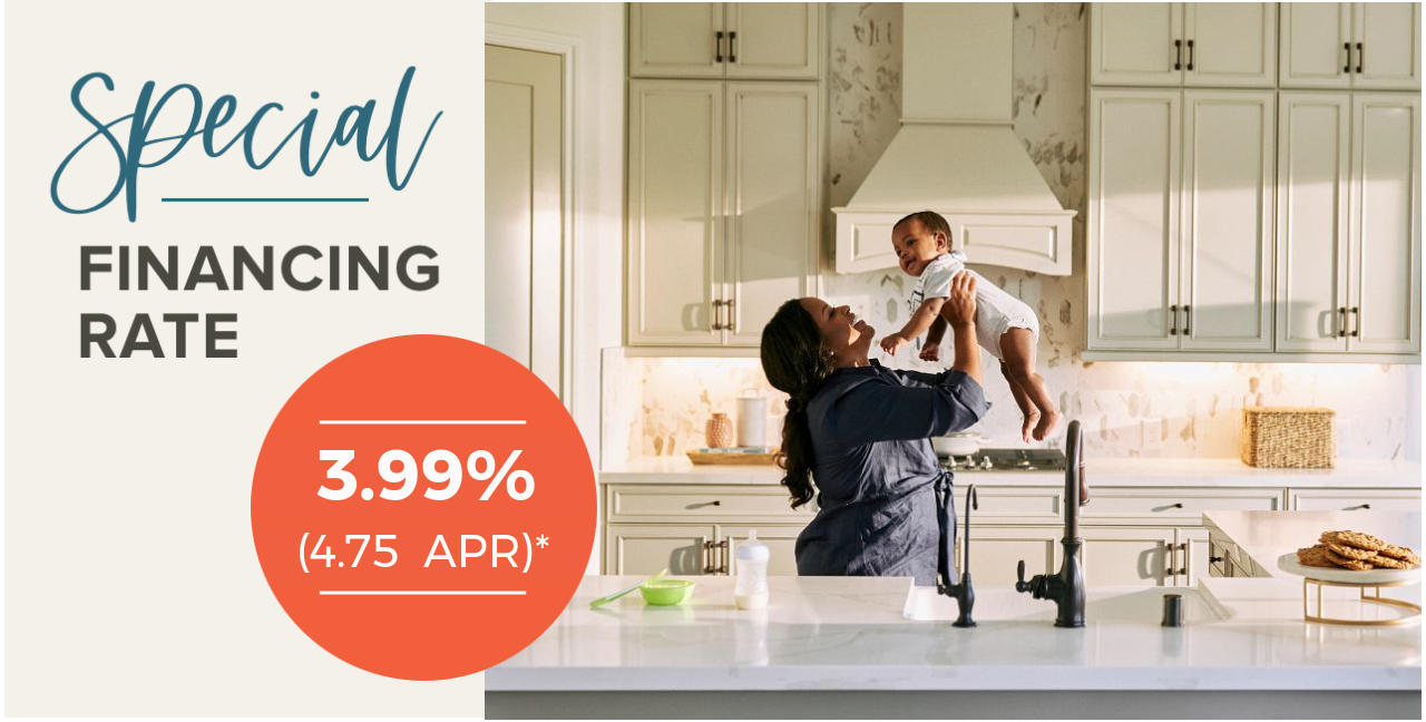 Special Financing Rate - 3.99%